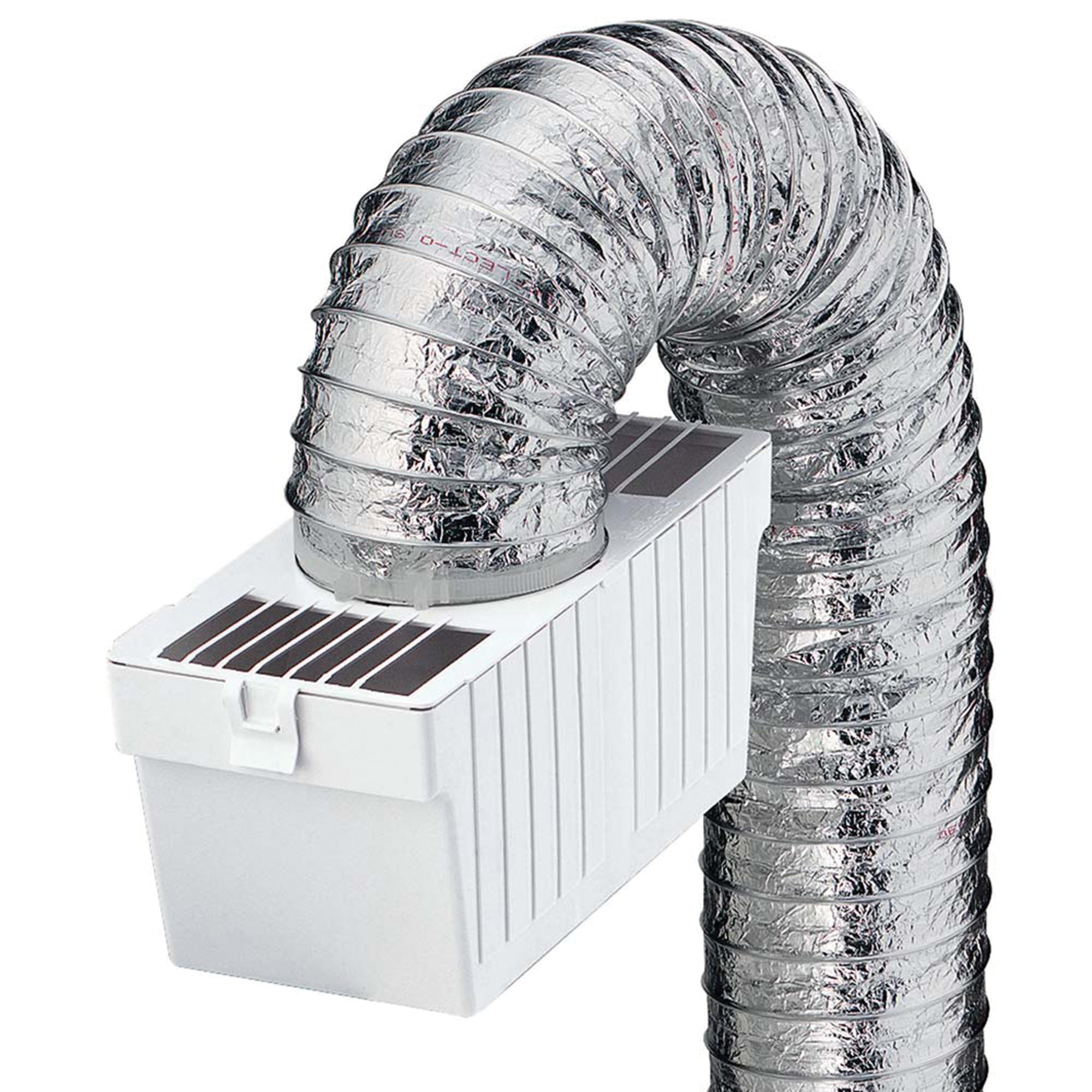 Deflecto Supurr-Flex, Indoor Dryer Vent Lint Trap Kit, Material Combination, Model# LTF